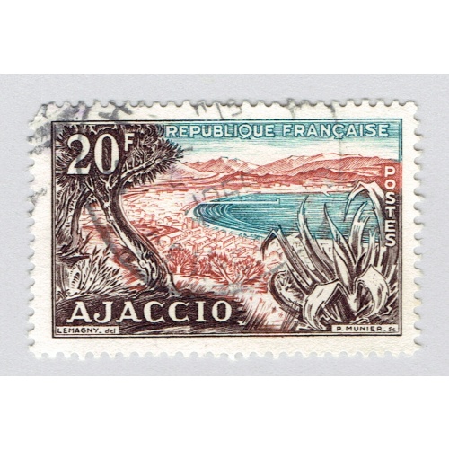 France 704 Gulf of Ajaccio Used (BP91802)