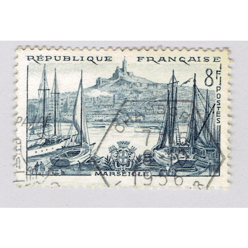 France 775 Marseille 1955 Used (BP91819)