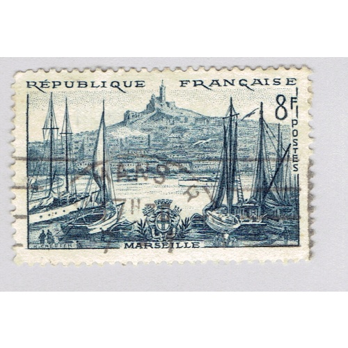 France 775 Marseille 1955 Used (BP91820)