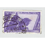 Italy 297 Mussollni statue 1922 Used (BP91826)