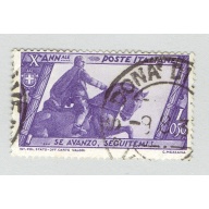 Italy 297 Mussollni statue 1922 Used (BP91827)