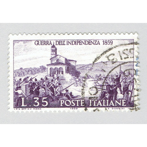 Italy 780 Battle of San Fermo 1959 Used (BP91909)