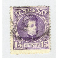 Spain 277 King Alfonso XIII 1901 Used (BP92002)