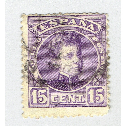 Spain 277 King Alfonso XIII 1901 Used (BP92002)
