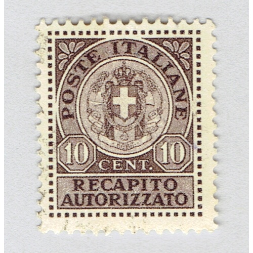 Italy EY2 Coat of Arms 1930 Used (BP92010)