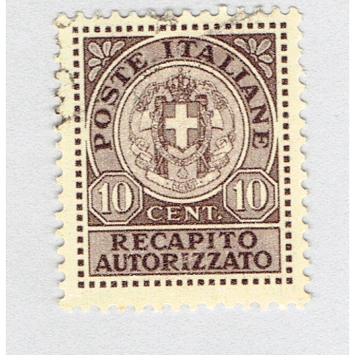Italy EY2 Coat of Arms 1930 Used (BP92012)