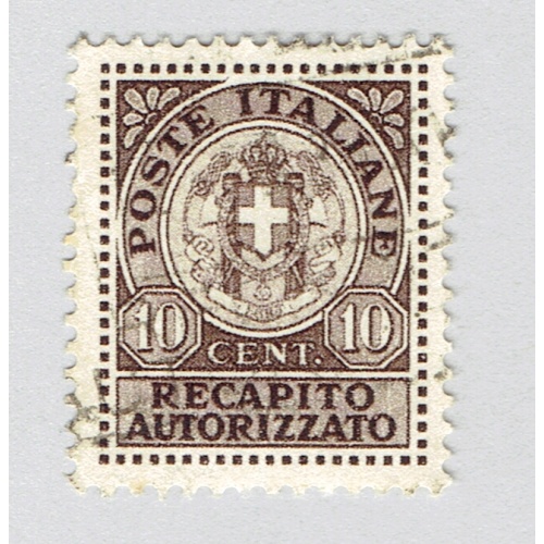 Italy EY2 Coat of Arms 1930 Used (BP92013)