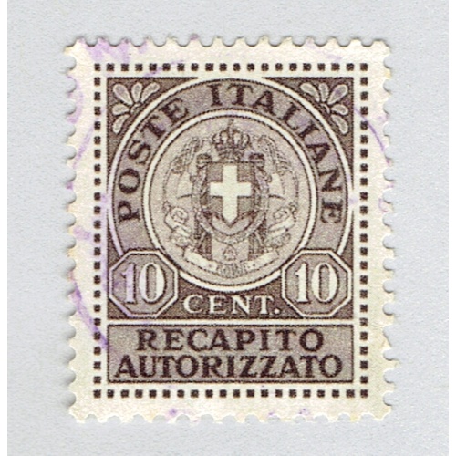 Italy EY2 Coat of Arms 1930 Used (BP92018)