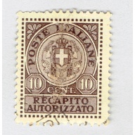 Italy EY2 Coat of Arms 1930 Used (BP92020)