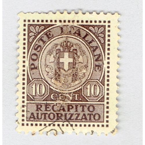 Italy EY2 Coat of Arms 1930 Used (BP92020)