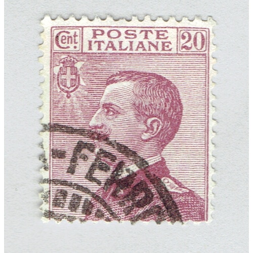 Italy 99 Victor Emmanuel III 1908 Used (BP92033)