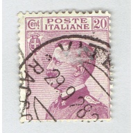 Italy 99 Victor Emmanuel III 1908 Used (BP92034)