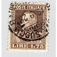 Italy 193 King Victor Emmanuel III 1927 Used (BP92102)
