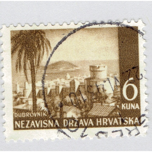 Croatia 40 Oubrovnik 1941 Used (BP92204)