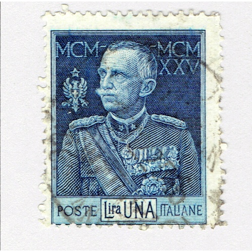 Italy 176 King Victor Emmanuel III 1925 Used (BP92206)
