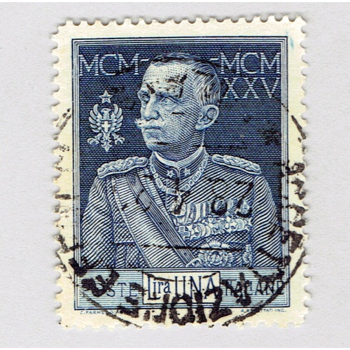 Italy 176 King Victor Emmanuel III 1925 Used (BP92207)