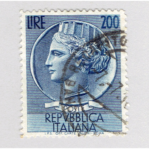Italy 689 Italia 1955 Used (BP92210)
