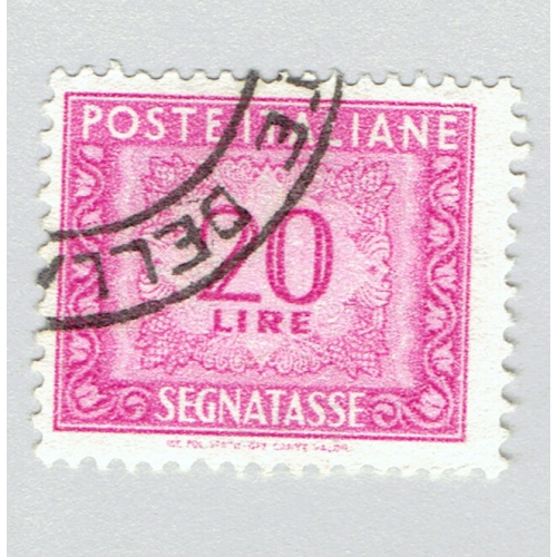 Italy J87 Coat of Arms 1955 Used (BP92301)