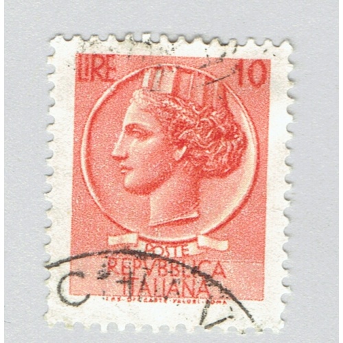 Italy Italia Orange 10 Used (BP92313)