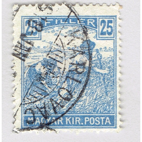 Hungary Harvesters blue 25 Used (BP92323)