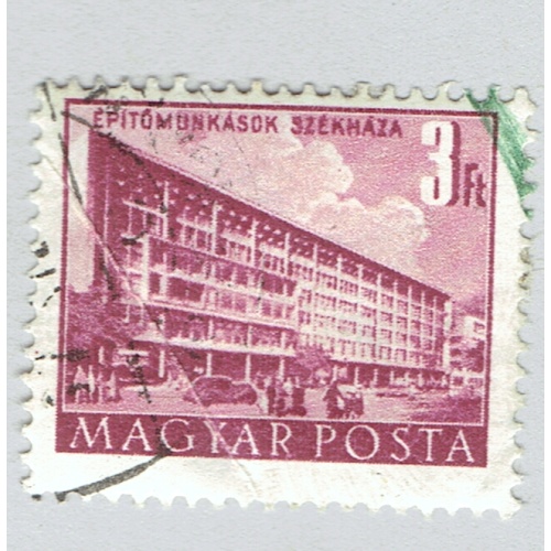 Hungary Building Plumb 3 Used (BP92328)