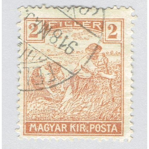 Hungary Harvesters orange 2 Used (BP92337)
