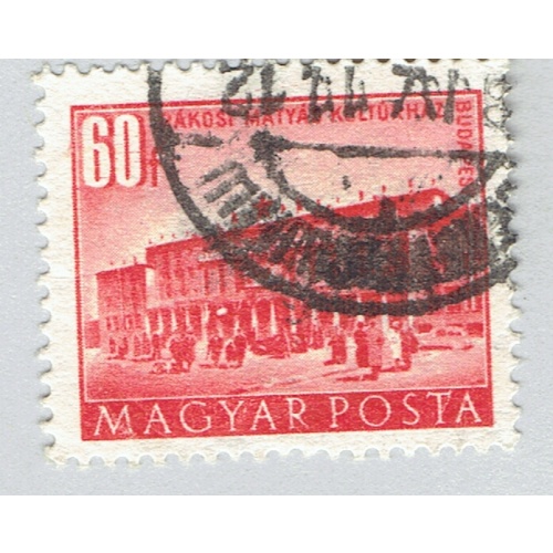 Hungary Building red 60 Used (BP92342)