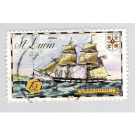 St Lucia 337 Sailing ShipUsed (BP92412)