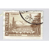 Argentina 695 Tiera Del Fuego Used (BP92418)