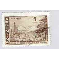 Argentina 695 Tiera Del Fuego Used (BP92420)
