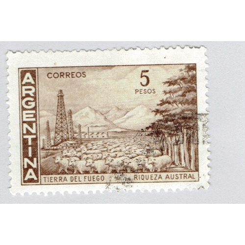 Argentina 695 Tiera Del Fuego Used (BP92420)