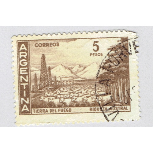 Argentina 695 Tiera Del Fuego Used (BP92423)