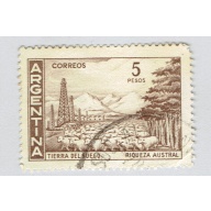 Argentina 695 Tiera Del Fuego Used (BP92424)