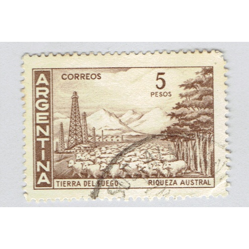 Argentina 695 Tiera Del Fuego Used (BP92424)