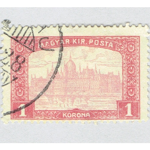 Hungary City red one Used (BP92519)