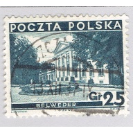 Poland Blue  building 25 Used (BP92520)
