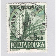 Poland Shipyard green 5 Used (BP92610)