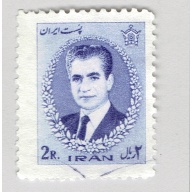 Iran 1377 Shah Violet 2rUsed (BP92619)