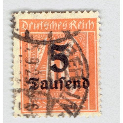 Germany 242 overprint 1923Used (BP92726)
