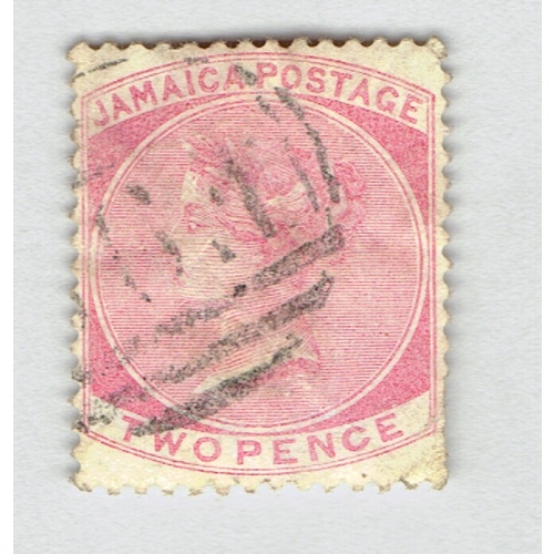 Jamaica 8 Queen Victoria 1870Used (BP92735)