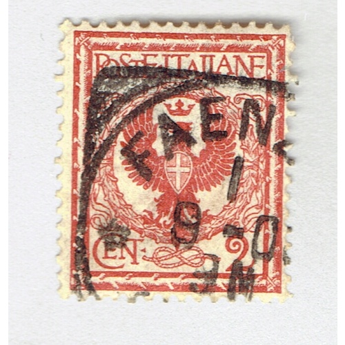 Italy 77 Coat of Arms 1901Used (BP92738)