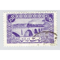 Iran 883 Train and Bridge 1942 Used (BP92905)