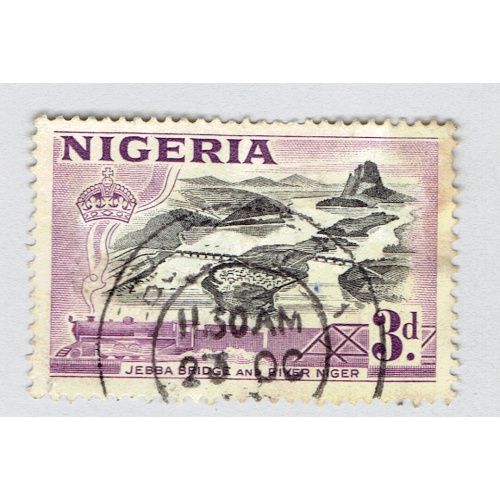 Nigeria 84 Jebba Bridge 1953 Used (BP92915)