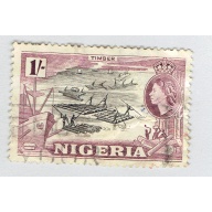 Nigeria 87 Coco Industry 1953 Used (BP92916)