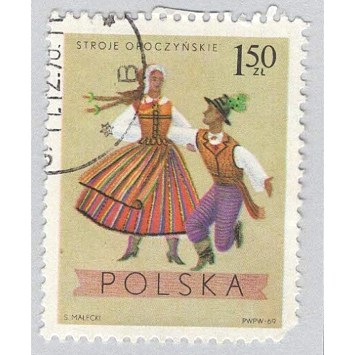 Poland Costumed Dancers Used (BP93002)