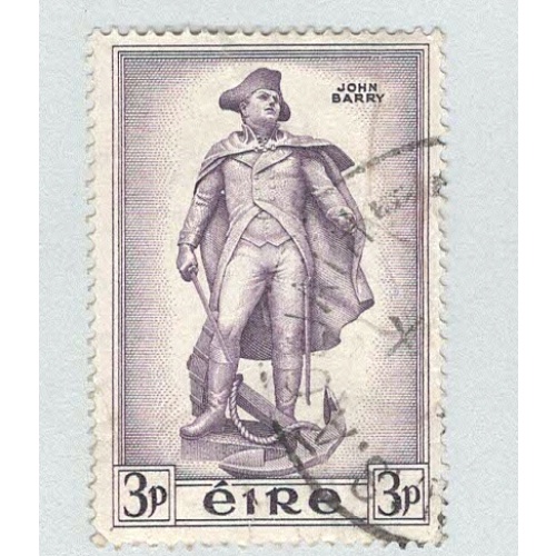 Ireland 155 Statue John Barry 1956 Used (BP93013)