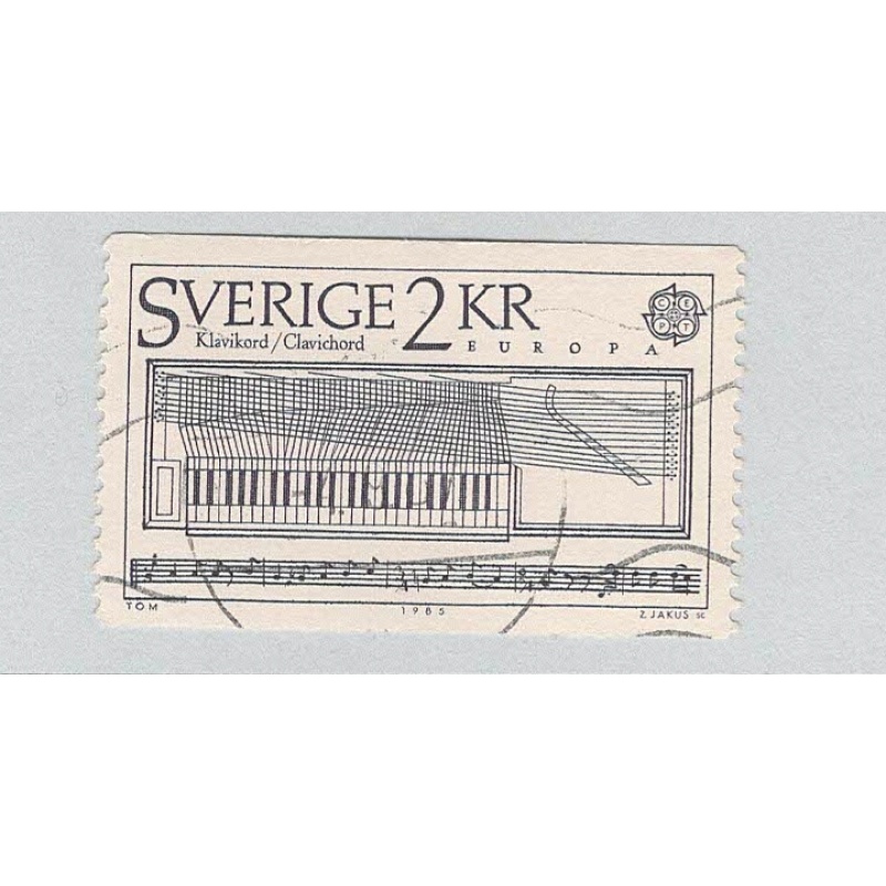 Sweden Keyboard lavender 2  Used (BP93310)