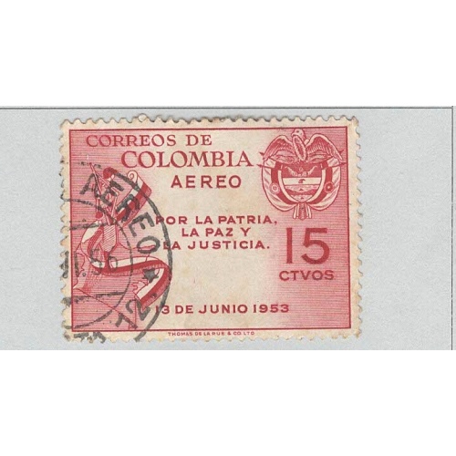 Colombia Justice rose 15  Used (BP93312)