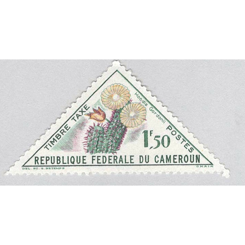 Cameroun Triangle flowering cactus 150  Used (BP93318)