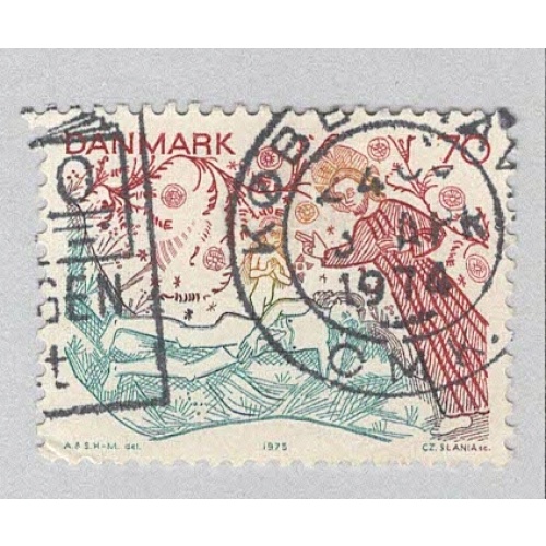 Denmark 530 Creation of Eve 1973 Used (BP93411)